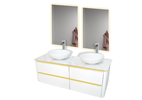 CJ. MOVEL ""AURA"" C/ LED 80CM